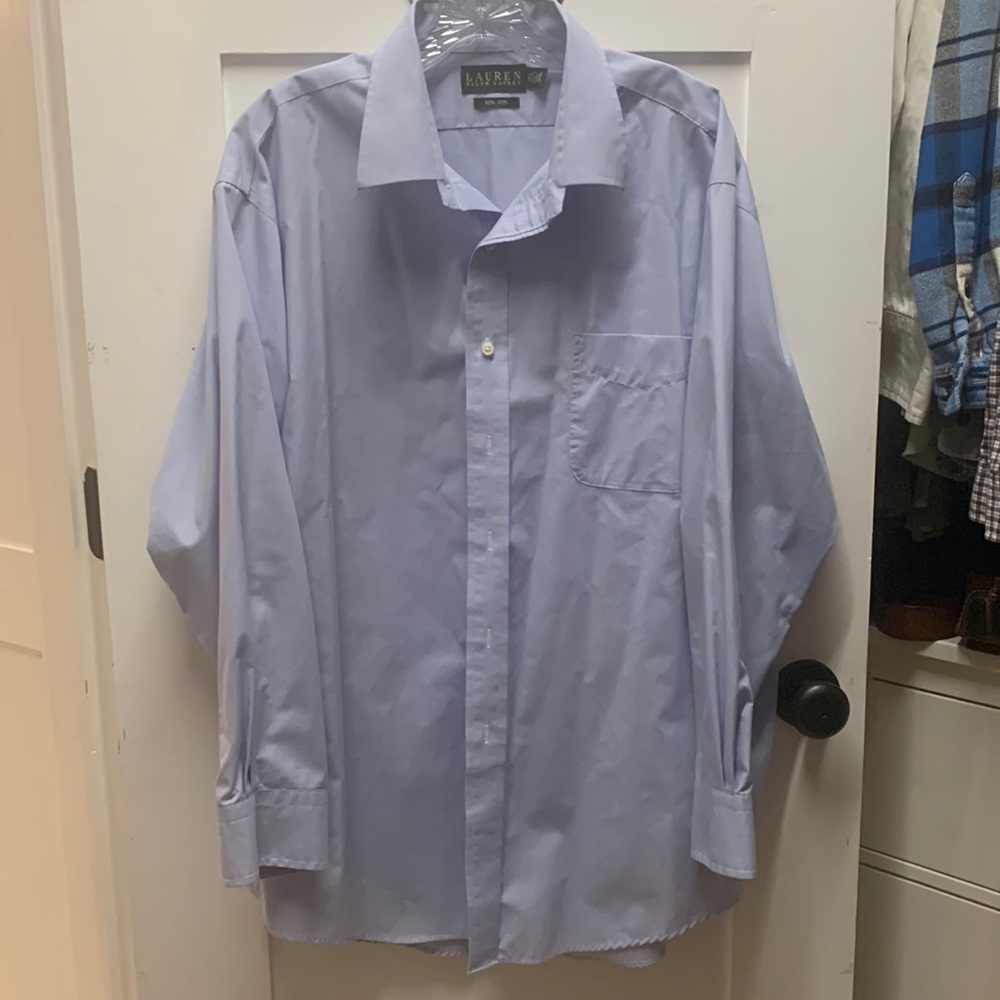 Lauren Ralph Lauren Men’s Button Down Dress Shirt 17 1/2 32/33